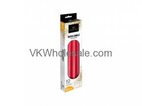 10'' Taper CANDLE Red 3PC Set
