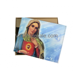 Mother Mary LEATHER Wallet