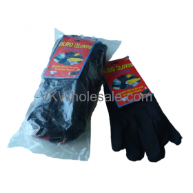 Brown Jersey GLOVES 12 Pack