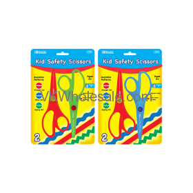 5 1/2'' Kid's Safety SCISSORS (2/Pack)