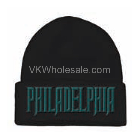 Philadelphia Embroidered Winter Skull HATs 12 PC