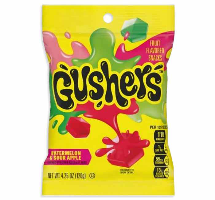 Gushers Watermelon & Sour Apple candy wholesale