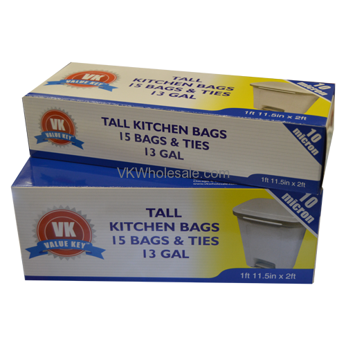 13 GAL Extra Strength Tall Kitchen Bags Wholesale