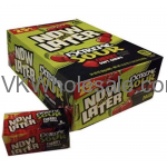 Now & Later Candy Extra Sour Cherry 24/6 PCS Bars Wholesale