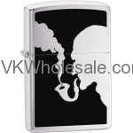 Zippo Classic Man Smoking Pipe Brushed Chrome Windproof Lighter Z265 Wholesale