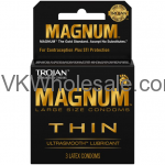 TROJAN MAGNUM Thin Ultrasmooth Lubricated Condoms