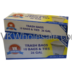26 GAL Extra Strength Tall Kitchen Bags