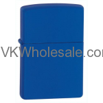Zippo Royal Blue Matte Lighter 229 Wholesale