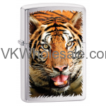 Zippo Classic Tiger Brushed Chrome Z339 Wholesale