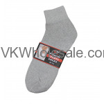Ankle Socks Gray Wholesale