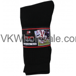 Crew Socks Black Wholesale