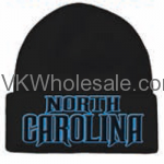 North Carolina Embroidered Winter Skull Hats Wholesale