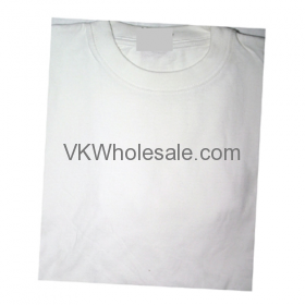 Wholesale White Short Sleeves T-Shirts 12 pk