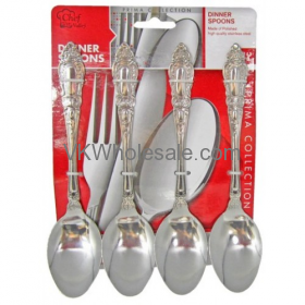 4 PCS Dinner Spoons Wholesale