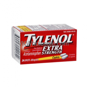 Wholesale Tylenol Extra Strength 24 Tablets