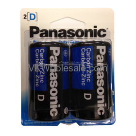 Panasonic D 2 PK Batteries Wholesale
