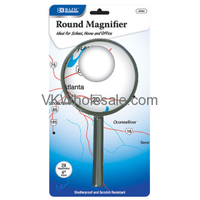 Round 2X Handheld Magnifier Wholesale