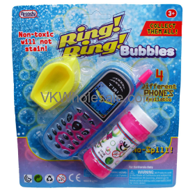 5.5" BUBBLE CELLPHONE W/ACCSS IN BLISTERED CARD ASSORTED Wholesale