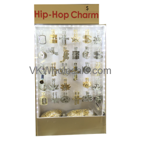 Hip Hop Necklace Set Display Wholesale