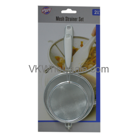 2 PC Kitchen Strainer With Handle Wholesale