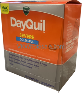 DayQuil severe Cold & Flu 32PK Wholesale