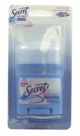 Secret Invisible Solid Deodorant Blister Pack Wholesale